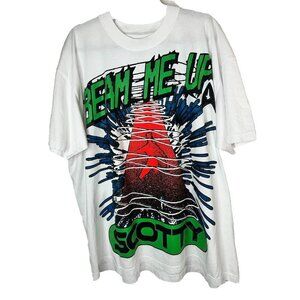 Kid Cudi Beam Me Up Scotty Star Trek T- Shirt NEW Official Merch 2023 XXL 2XL V